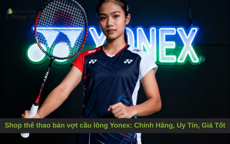Shop thể thao bán vợt cầu lông Yonex: Chính Hãng, Uy Tín, Giá Tốt